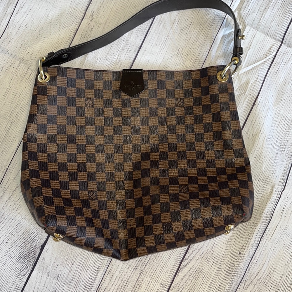 Checkered Purse